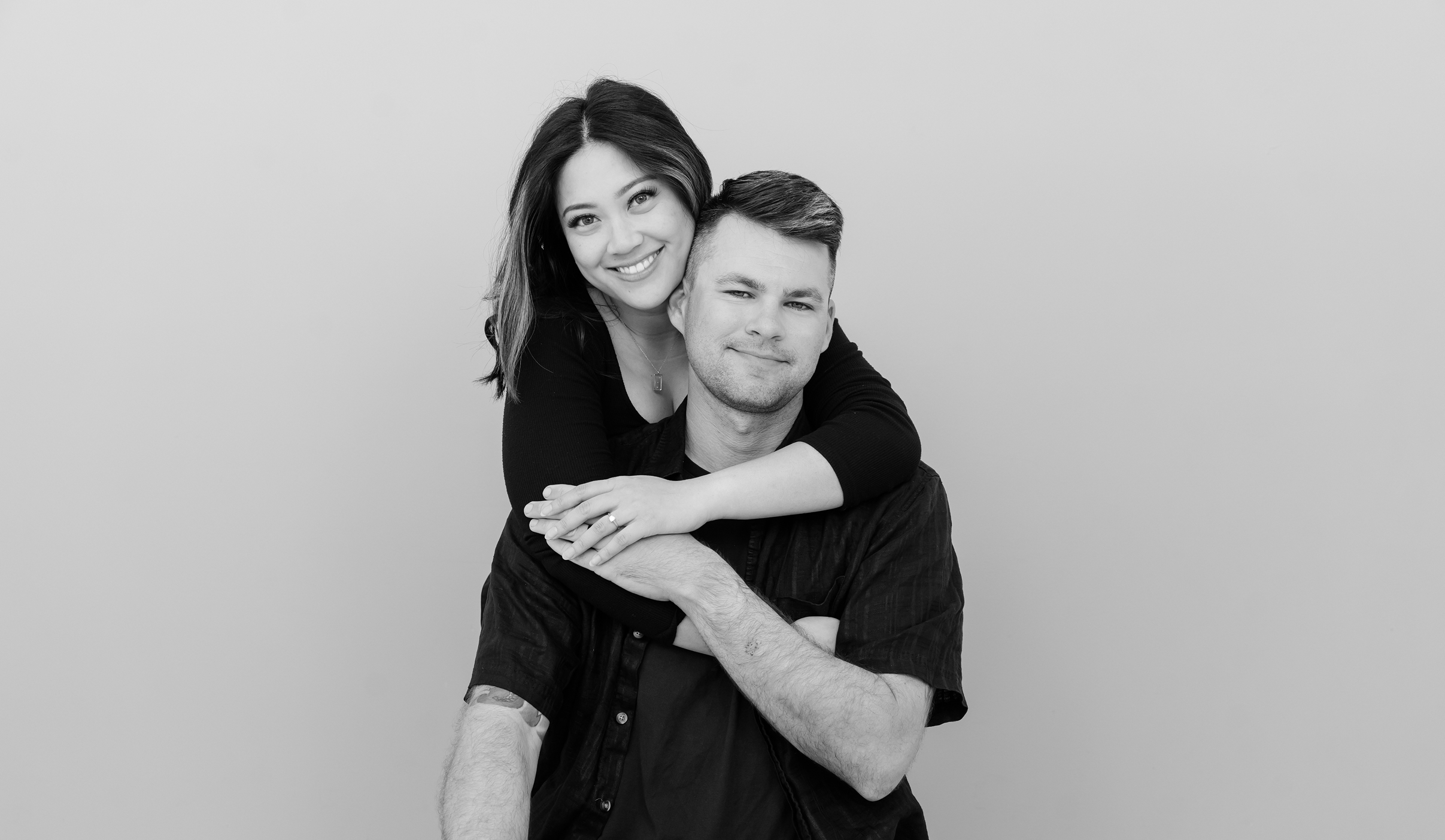 Taryn and Nathan, engaged